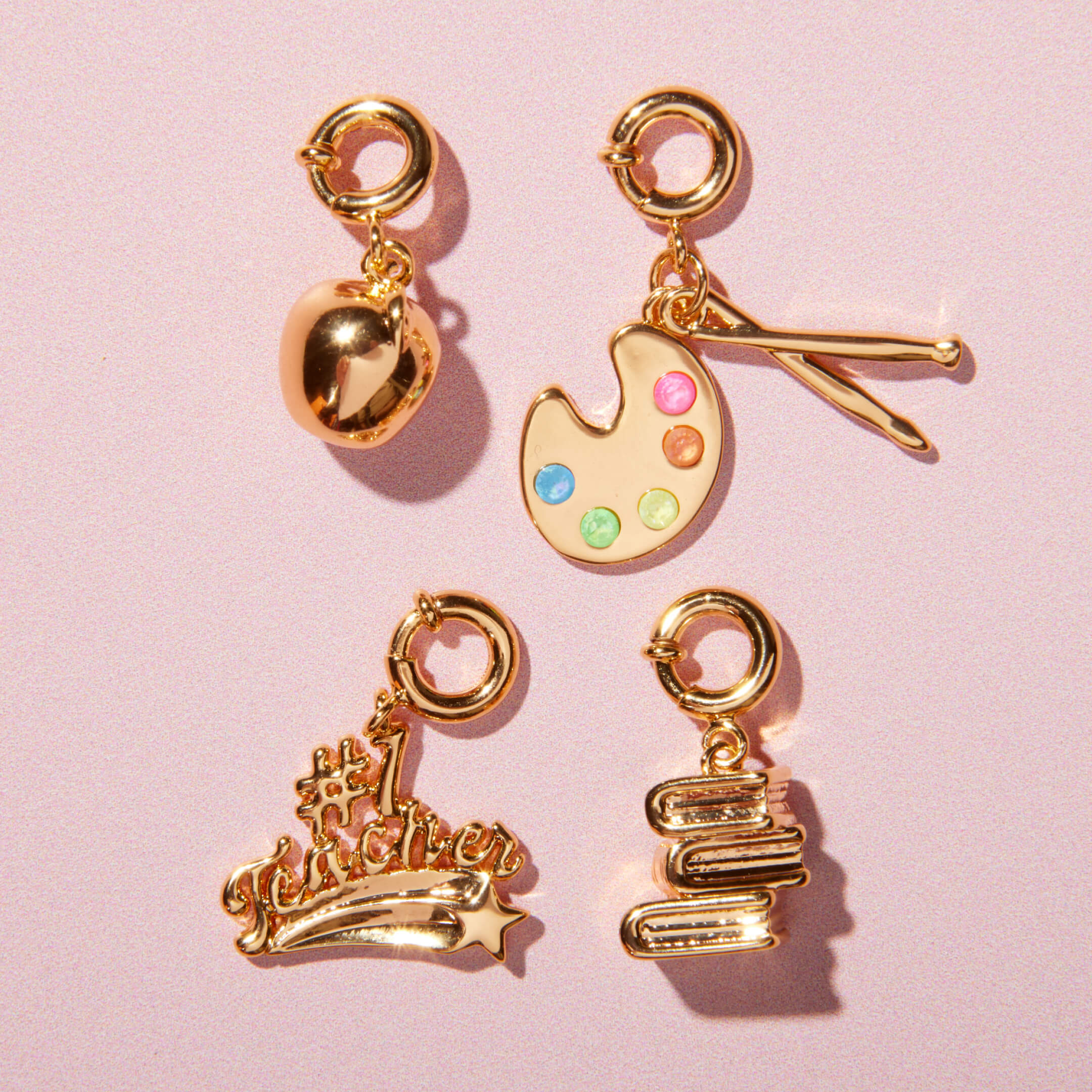 Custom Book Stack Charm - Image 3
