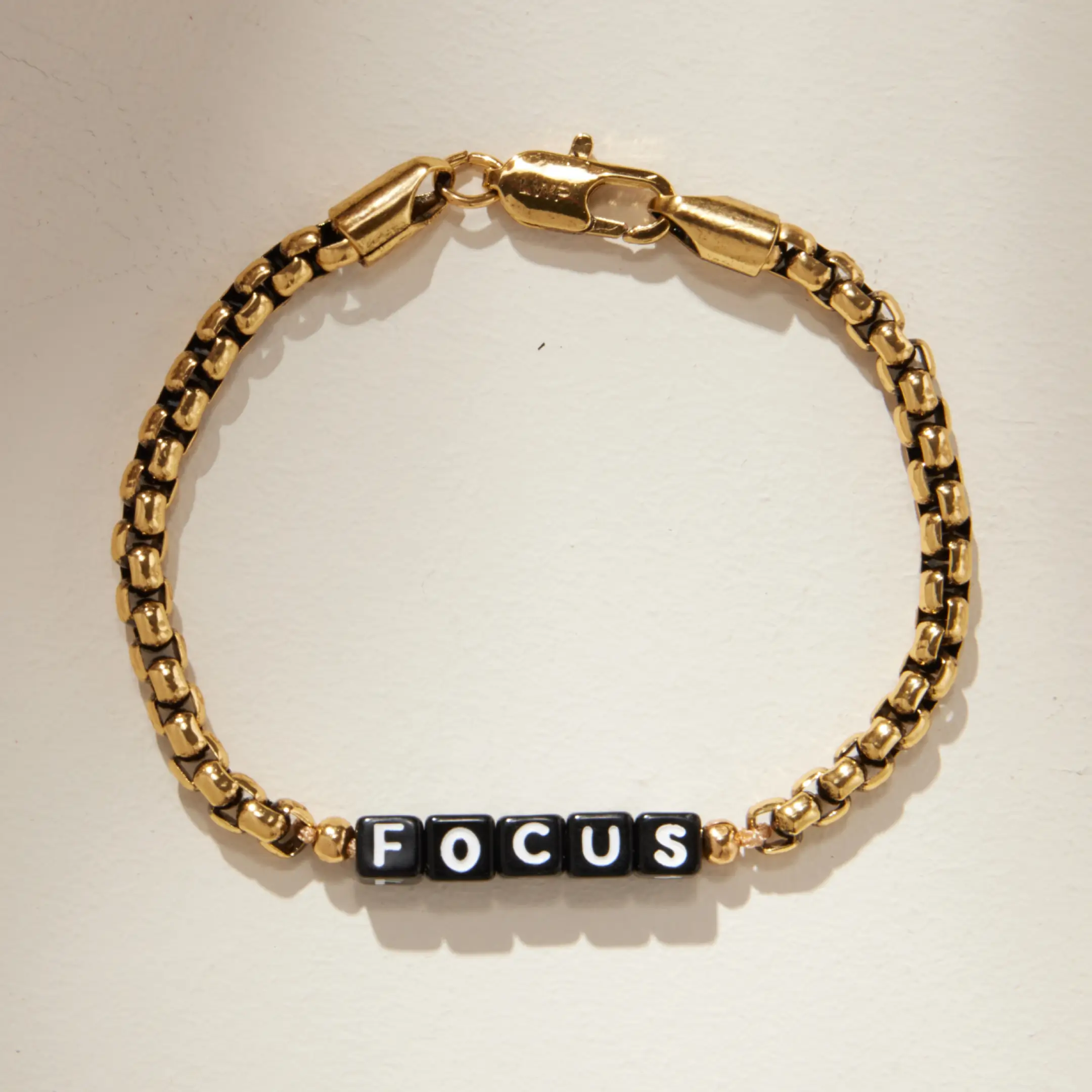 Custom Gold Antique Chain Bracelet - Image 3