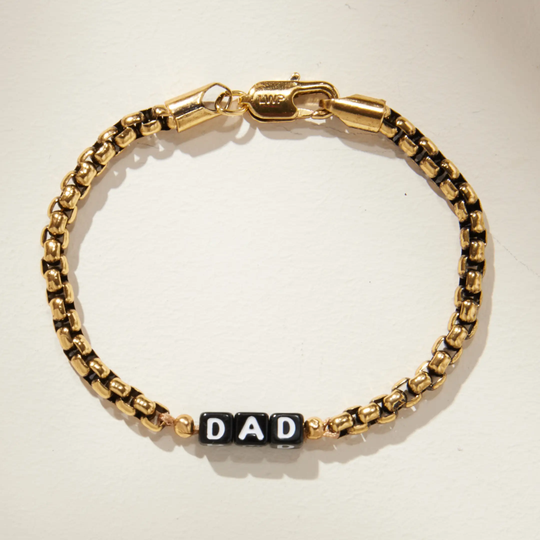Custom Gold Antique Chain Bracelet - Image 4