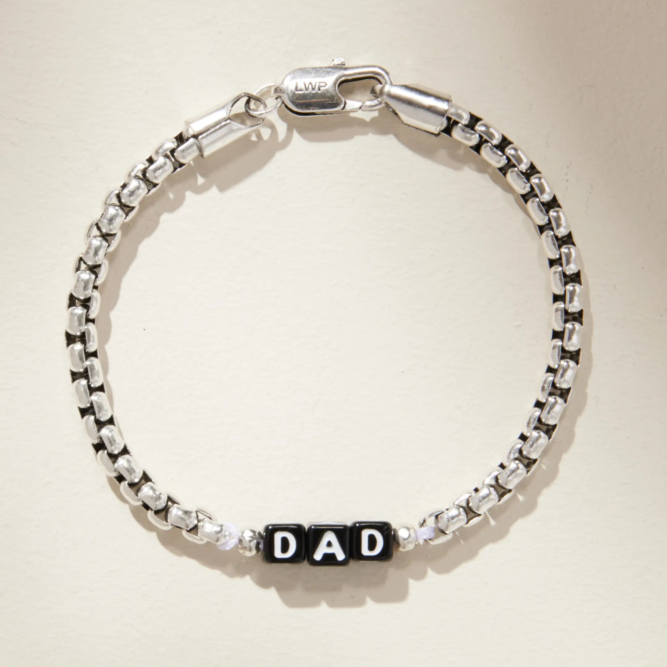 Custom Silver Antique Chain Bracelet - Image 3