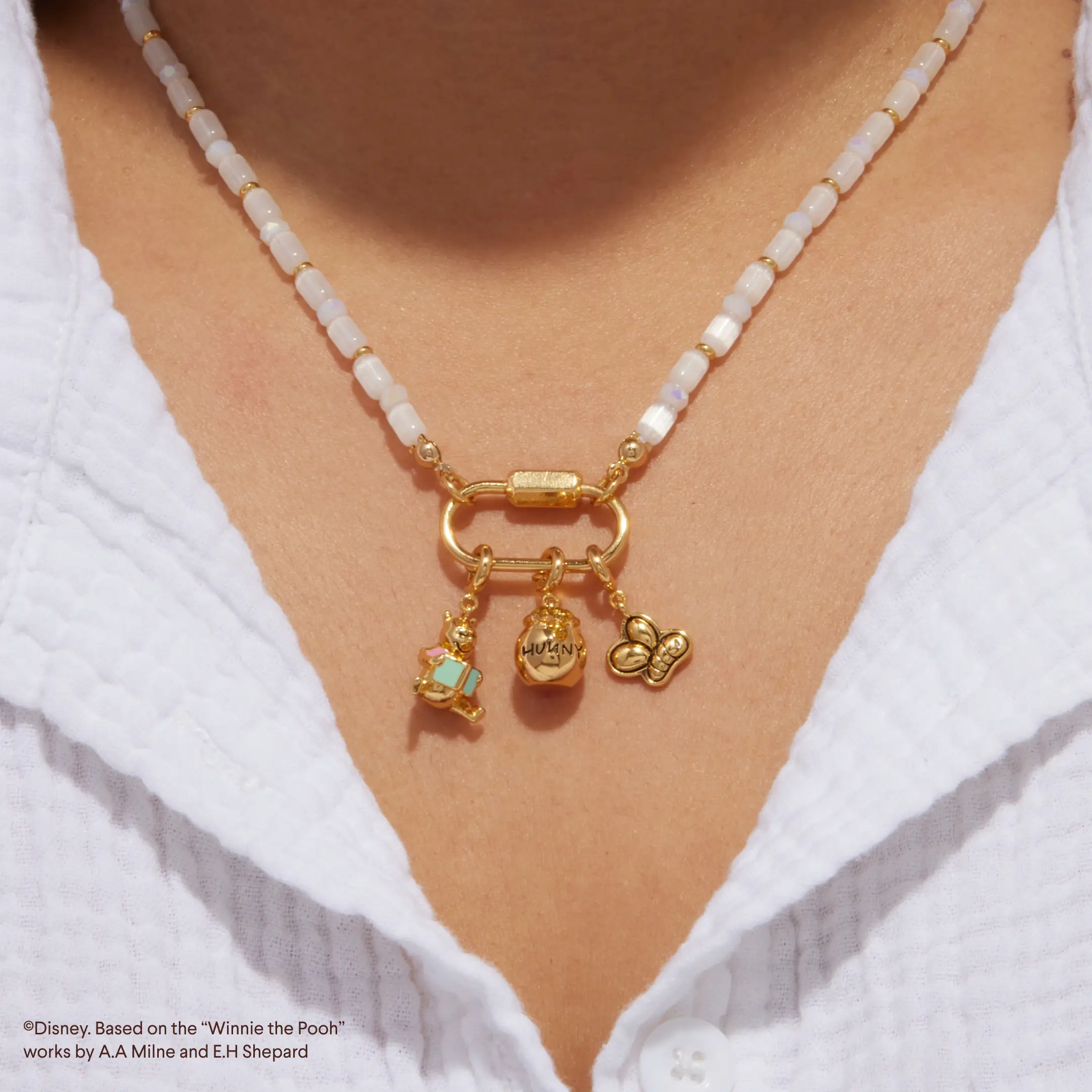Hunny Dreams Charm Necklace Set- Disney's Winnie The Pooh - Image 2
