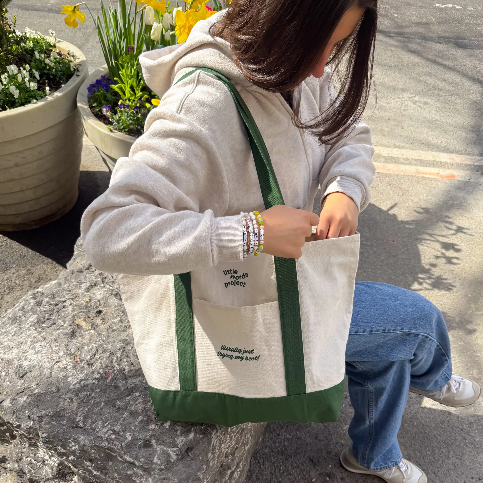 Literally Trying My Best Tote - Image 2
